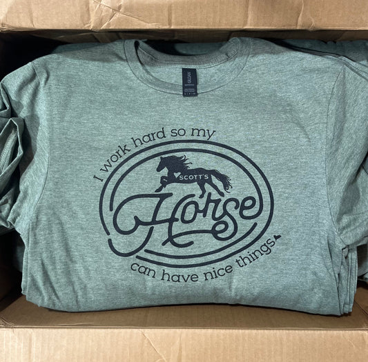 Horse graphic t-shirt