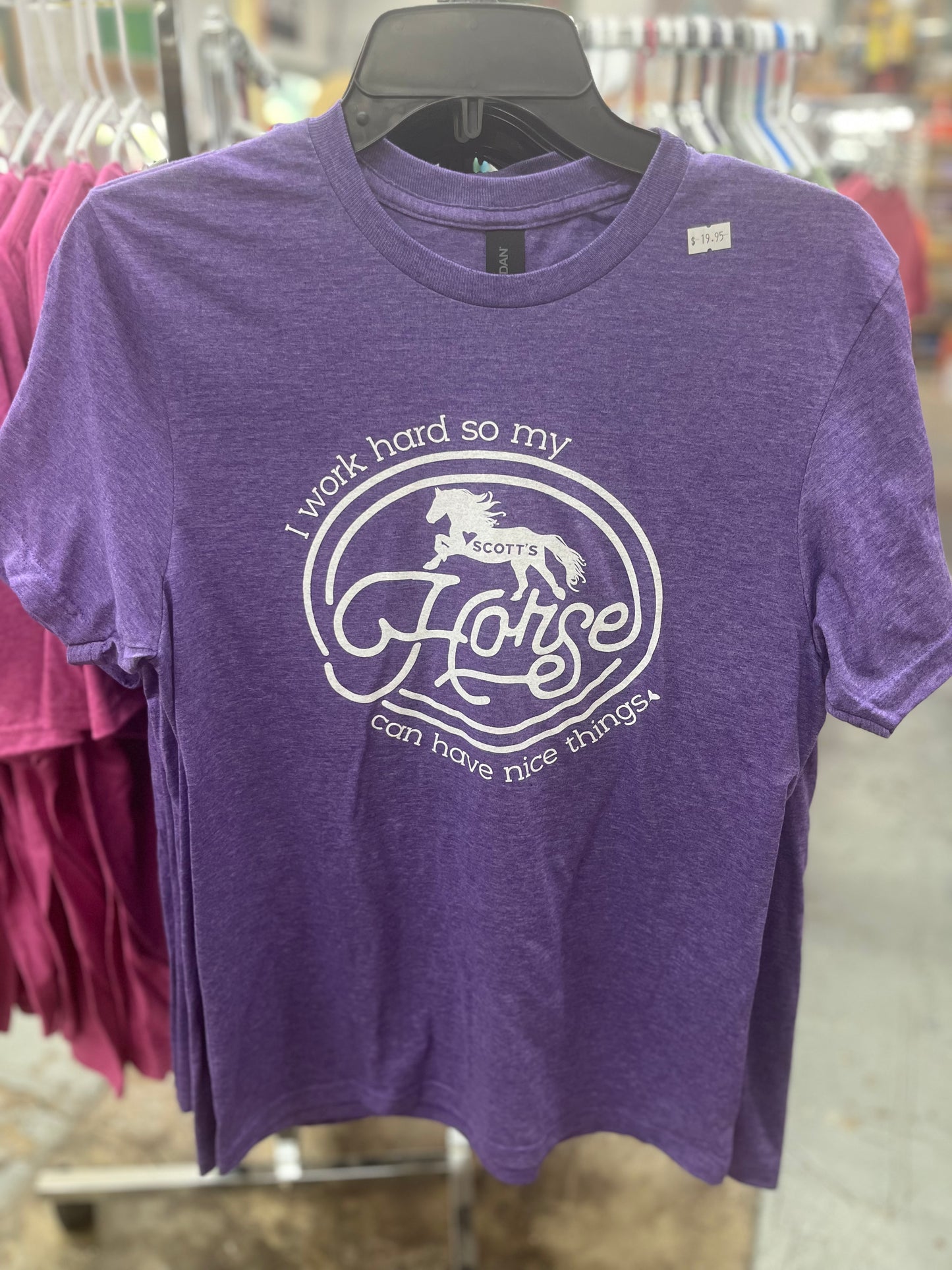 Horse graphic t-shirt