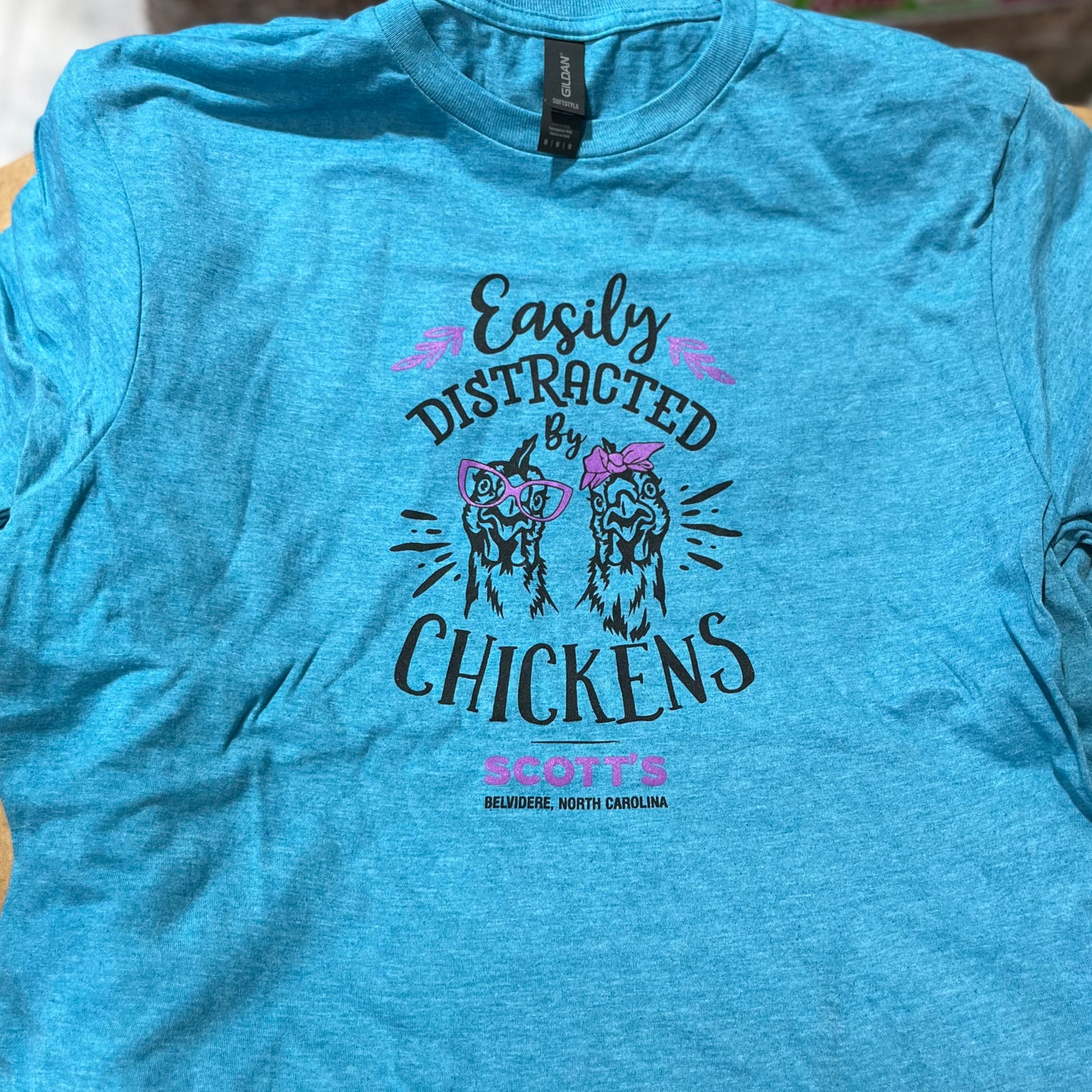 Easily Distracted by Chickens